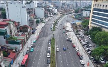 Hà Nội thí điểm điều chỉnh giao thông trên đường La Thành đi vành đai 1, các xe di chuyển ra sao?