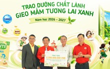 30 trường - 1 triệu hộp sữa: Tiếp nối hành trình trao dưỡng chất lành