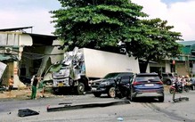 Xe va chạm liên hoàn trên quốc lộ 1 khiến 1 người chết, 3 người bị thương