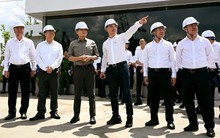 Bí thư Thành ủy TP.HCM Trần Lưu Quang kiểm tra tiến độ dự án Trung tâm hành chính TP.HCM