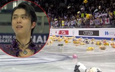 Vận động viên trượt băng Yuzuru và cơn mưa gấu Pooh từ người hâm mộ