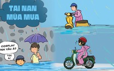 Tai nạn đáng sợ nhất mùa mưa, có thể ám ảnh bạn cả đời