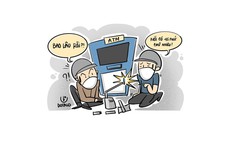 Tên trộm dùng đèn khò phá cây ATM mất 45 phút không lấy được tiền