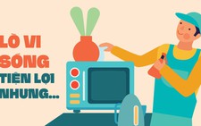 Lò vi sóng, tiện lợi nhưng vẫn cần cảnh giác!