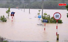 Mưa lớn gây ngập lụt nhiều nơi