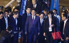 Thủ tướng Nhật Shinzo Abe tới Đà Nẵng chuẩn bị cho APEC