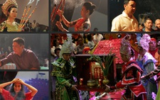 Sài Gòn cúng tổ sân khấu, lân trống rộn ràng