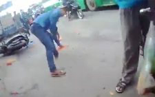 Công an vào cuộc vụ tài xế GrabBike bị đánh hội đồng