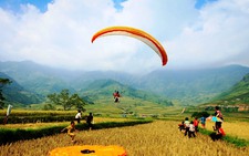 Độc đáo festival dù lượn 