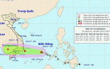 Thủ tướng gửi công điện chỉ đạo đối phó bão số 14