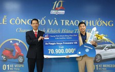 Khách hàng đầu tiên nhận quà tặng trị giá 70 triệu đồng từ Ecogreen