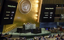 Đại hội đồng Liên hiệp quốc thông qua nghị quyết phản đối Mỹ công nhận Jerusalem