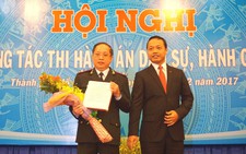 Trao quyết định bổ nhiệm Cục trưởng thi hành án dân sự TP HCM