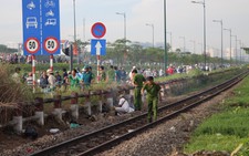 Bị tàu hỏa tông, một phụ nữ tử vong