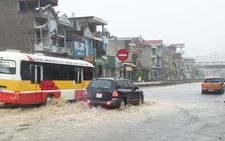Quảng Ninh: Mưa lớn, nhiều điểm ngập sâu