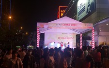 Dùng thử sản phẩm lê Hàn Quốc tại Lottemart Quận 7