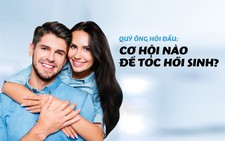 Quý ông hói đầu: cơ hội nào để tóc hồi sinh?