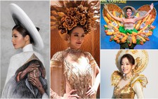 Người đẹp Việt thi nhan sắc quốc tế: áo dài luôn là lựa chọn an toàn?