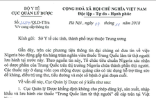 Không cấp phép 'thuốc từ thịt người' xuất xứ Trung Quốc