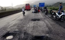 Phú Yên: 1 người chết oan vì sụp 'ổ voi' trên quốc lộ 1