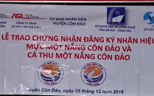 “Cá thu, mực một nắng” Côn Đảo có nhãn hiệu nhận diện
