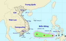 Bão Sanba suy yếu thành áp thấp nhiệt đới