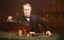 Thomas Edison từng 'sáng chế máy sản xuất thịt từ đất'