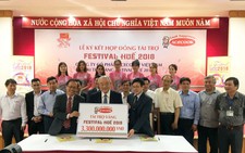 Acecook Việt Nam ký kết hợp đồng tài trợ Festival Huế 2018