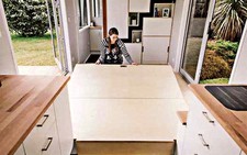 Ngắm nhà 15 m2 gắn cùng ô tô