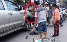 Tạm giữ tài xế đi ngược chiều, lùi xe cán chết người