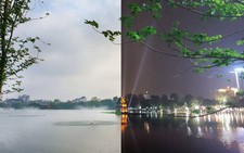 Hà Nội ngày và đêm đẹp lạ qua kiểu chụp ‘Chuyện 69’