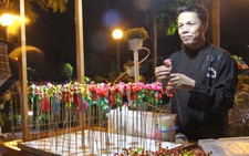 Người nặn tò he trên phố đi bộ Trịnh Công Sơn