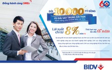 10.000 tỷ đồng lãi suất thấp 