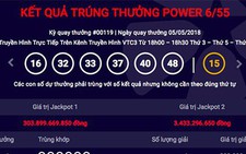 Vé số Vietlott trúng thưởng 303 tỉ được bán tại Hà Nội
