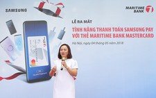 Maritime Bank thêm phương thức thanh toán trên ứng dụng di động