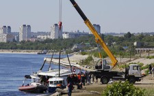 Tàu đâm sà lan trên sông Volga, 11 người thiệt mạng