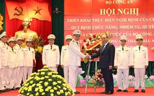 Bộ Công an bỏ 6 tổng cục, giảm 60 cục