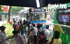 TP.HCM: Tăng giá vé xe buýt Tân An - Chợ Lớn