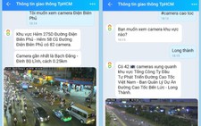 Người dân bị tắc đường, thu quá giá có thể phản ánh qua Zalo