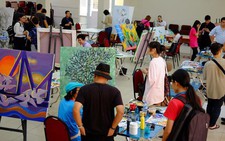 Triển lãm và workshop mỹ thuật quốc tế 'Hà Nội một kết nối nghệ thuật'