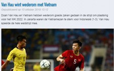 CLB Heerenveen khen 'Việt Nam quá mạnh' và đợi Văn Hậu ở Hà Lan