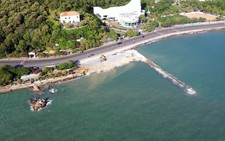 Tỉnh yêu cầu dừng, thủy cung Vũng Tàu vẫn thi công ầm ầm