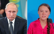 Ông Putin không thích thú với phát biểu của nhà hoạt động môi trường 16 tuổi
