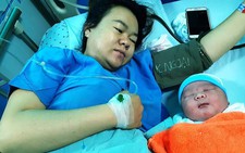 Một sản phụ sinh bé trai nặng 5,1kg