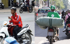 Grab, GoViet... vừa lái xe vừa bấm bấm sẽ bị thổi còi