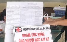 Khám sức khỏe thi bằng lái ôtô: dễ ợt!