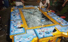 Đập phá máy game bắn cá tan nát vì thua độ nhiều lần