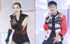 Thu Minh, Trọng Hiếu diễn tại chung kết Hoa hậu Hoàn vũ Việt Nam 2019