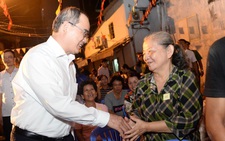 Bí thư Nguyễn Thiện Nhân dự ngày hội đại đoàn kết dân tộc