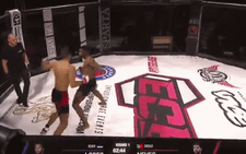Video khoảnh khắc 'điên rồ' 2 võ sĩ MMA ra đòn 'lưỡng bại câu thương'